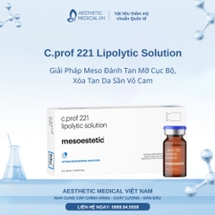 C.prof 221 Lipolytic Solution: Giải Pháp Meso Đánh Tan Mỡ Cục Bộ, Xóa Tan Da Sần Vỏ Cam
