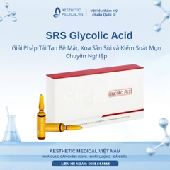 SRS Glycolic Acid: Giải Pháp Tái Tạo Bề Mặt, Xóa Sần Sùi và Kiểm Soát Mụn Chuyên Nghiệp