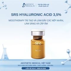 SRS HYALURONIC ACID 3,5% / MESOTHERAPY TÁI TẠO VÀ LÀM ĐẦY CÁC NẾP NHĂN, LÀM SÁNG VÀ CẤP ẨM CHO DA