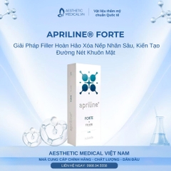 APRILINE® FORTE: Giải Pháp Filler Hoàn Hảo Xóa Nếp Nhăn Sâu, Kiến Tạo Đường Nét Khuôn Mặt