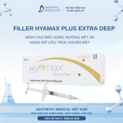 FILLER HYAMAX PLUS EXTRA DEEP / ĐỈNH CAO ĐIÊU KHẮC ĐƯỜNG NÉT VÀ NÂNG ĐỠ CẤU TRÚC KHUÂN MẶT