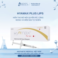 FILLER HYAMAX PLUS LIPS / KIẾN TẠO BỜ MÔI QUYẾN RŨ, CẶNG MỌNG VÀ MỀM MẠI TỰ NHIÊN