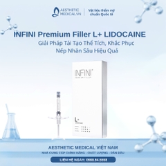 INFINI Premium Filler L+ LIDOCAINE: Giải Pháp Tái Tạo Thể Tích, Khắc Phục Nếp Nhăn Sâu Hiệu Quả