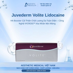 Juvederm Volite Lidocaine: HA Booster Cải Thiện Chất Lượng Da Toàn Diện – Công Nghệ VYCROSS™ Xóa Nhăn Mịn Màng