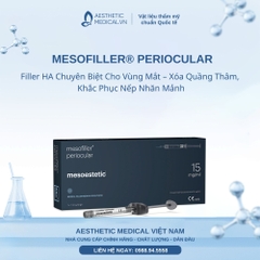 MESOFILLER® PERIOCULAR: Filler HA Chuyên Biệt Cho Vùng Mắt – Xóa Quầng Thâm, Khắc Phục Nếp Nhăn Mảnh