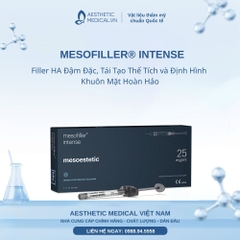MESOFILLER® INTENSE: Filler HA Đậm Đặc, Tái Tạo Thể Tích và Định Hình Khuôn Mặt Hoàn Hảo