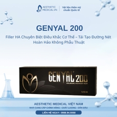 GENYAL 200: Filler HA Chuyên Biệt Điêu Khắc Cơ Thể – Tái Tạo Đường Nét Hoàn Hảo Không Phẫu Thuật