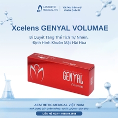 Xcelens GENYAL VOLUMAE: Bí Quyết Tăng Thể Tích Tự Nhiên, Định Hình Khuôn Mặt Hài Hòa