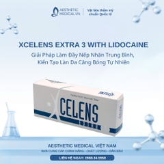 XCELENS EXTRA 3 WITH LIDOCAINE: Giải Pháp Làm Đầy Nếp Nhăn Trung Bình, Kiến Tạo Làn Da Căng Bóng Tự Nhiên