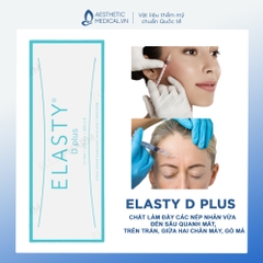 Elasty D Plus Injectable Gel: Filler HA Công Nghệ PNET™ – Định Hình Môi, Xóa Nếp Gấp Sâu Bền Vững (6-12 Tháng)
