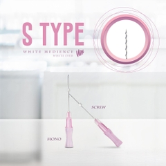 CHỈ TĂNG SINH COLLAGEN SCREW PDO ( TRẺ HÓA DA) 29G-25MM