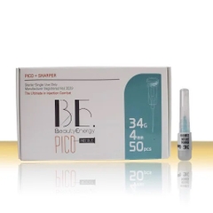 PICO 34G- 4MM / KIM TIÊM VI ĐIỂM TIÊM DNA, TIÊM NÁM, MỌC TÓC, CÁC DẠNG TINH CHẤT LỎNG