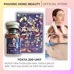 BOTOX TOXTA 200 UNIT / BOTOX TIÊM XÓA NHĂN, TIÊM THON GỌN MẶT, THON GỌN BẮP TAY, BẮP CHÂN