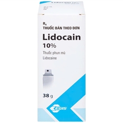 LIDOCAIN 10% / THUỐC PHUN MÙ GÂY TÊ TẠI CHỖ 