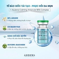 AZULENE CALMING AMPOULE 80% COMPLEX / TẾ BÀO GỐC TÁI TẠO & PHỤC HỒI DA MỤN 