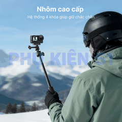 Tripod Mini Telesin 3.0 gắn actioncam Gopro Action Ace Pro xoay 360 độ kéo dài