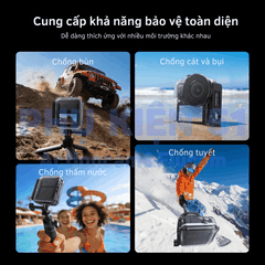 Khung vỏ chống nước Telesin DJI Nano chống nước đi bơi, đi lặn bảo vệ camera