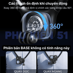Vòng đeo cổ Telesin SE 3.0 gắn Actioncam Điện Thoại Pocket giảm đau cổ quay POV