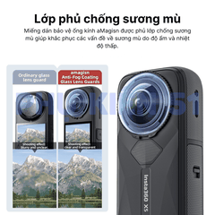 Lens bảo vệ aMagisn Insta360 X5 Standard bảo vệ camera tránh trầy xước
