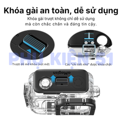 Khung Vỏ chống nước aMagisn cho Insta360 Ace Pro 2 độ sâu 50m