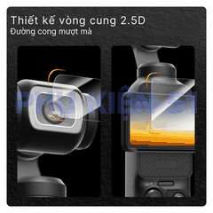 Cường lực Telesin Osmo Pocket 4 3 bảo vệ màn hình camera chống trầy xước