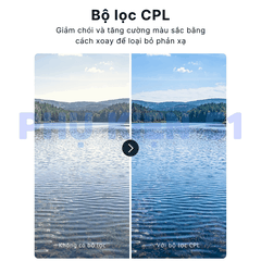 Filter Kit cho Pocket 4 Pro CPL+VND8-32+Cool rose kiểm soát ánh sáng
