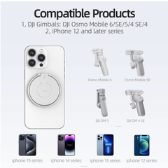 Đế Magsafe Telesin điện thoại cho Gimbal Osmo 6 5 4 SE tiện lợi dễ sử dụng
