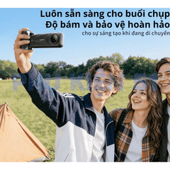 Báng tay cầm cho Insta360 X5 X4 Air tích hợp Remote chụp ảnh đường phố