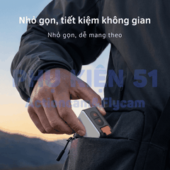 Đèn Telesin ngàm Osmo Nano/Action 6 Osmo trợ sáng S5-BGD-17-TDJ