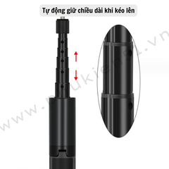 Gậy 2 in 1 tích hợp tripod gắn Actioncam 1.2m nhỏ gọn tiện lợi-  Gậy tàng hình 2in1 cho Gopro Insta360