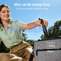 Tripod Mini Telesin 3.0 gắn actioncam Gopro Action Ace Pro xoay 360 độ kéo dài