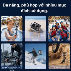 Khung chống nước aMagisn Action 6 bảo vệ camera chống nước bơi lặn