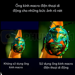 Lens Macro 45-70mm cho điện thoại chụp cận cảnh ,hình ảnh rõ nét