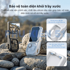Dây đeo aMagisn cho Remote Insta360 Luna cố định giúp coi video trực tiếp