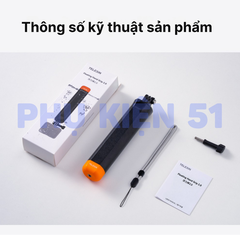 Tay cầm phao 2.0 Telesin gắn Actioncam giúp nổi trên bề mặt nước chống thất lạc