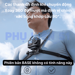 Vòng đeo cổ Telesin SE 3.0 gắn Actioncam Điện Thoại Pocket giảm đau cổ quay POV
