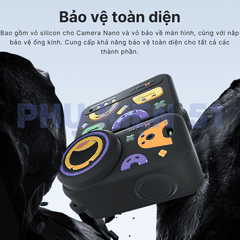 Silicon aMagisn cho DJI Nano bảo vệ camera màn hình màu sắc vui nhộn
