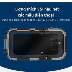 TELESIN Underwater Diving Phone Case - Khung chống nước cho điện thoại chụp hình bảo vệ máy độ sâu lên đến 20m