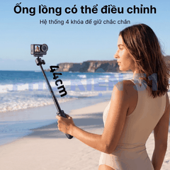 Tripod Telesin tích hợp Action 6 Nano kéo dài 44cm tiện lợi nhỏ gọn