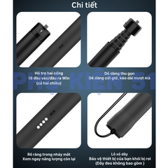 Gậy sạc Telesin 2.0 dự phòng Actioncam Insta360 Gopro 5000mah kéo dài thời gian sử dụng