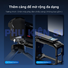 StreetGrip Kit TELESIN cho Insta360 Ace Pro 2 / Pro- Tay cầm hỗ trợ chụp hình đường phố nghệ thuật