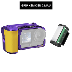 StreetGrip Kit TELESIN cho Action 6 màu đặc biệt - Tay cầm hỗ trợ chụp hình đường phố nghệ thuật