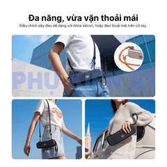 Túi Telesin cao cấp cho Pocket 4 3 đeo chéo vai cầm tay  bảo vệ camera