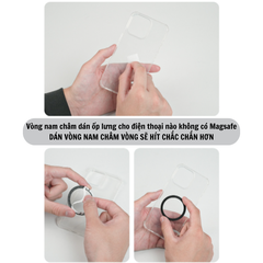 Vòng đeo cổ cao cấp Telesin hít Magsafe nam châm dành cho điện thoại