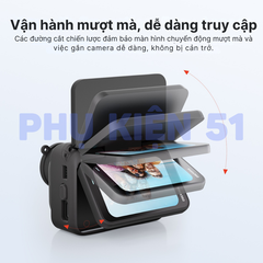 Silicon aMagisn cho Insta360 Go Ultra bảo vệ camera màn hình màu sắc vui nhộn