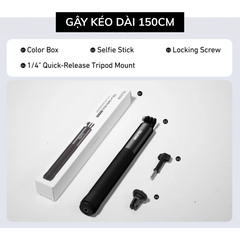 Gậy Telesin kéo dài gắn Actioncam Gopro Insta360 Osmo 360 đủ kích thước
