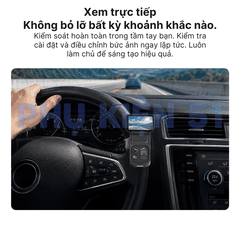 Dây đeo aMagisn cho Remote Insta360 Luna cố định giúp coi video trực tiếp