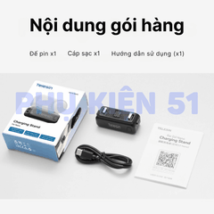 Pin dự phòng Telesin DJI Nano 500mAh kéo dài thời gian quay nhỏ gọn