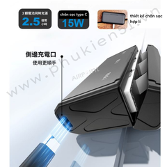 Pin Stamina và hộp sạc nhanh Gopro 12 11 10 9 Black thông minh