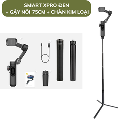 Gimbal Smart X Pro Tay cầm chống rung, Gymbal hỗ trợ quay phim, chụp ảnh chuyên nghiệp